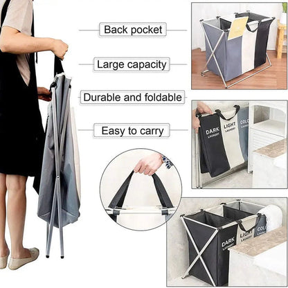 Laundry Basket – Stylish & Space-Saving Solution for Organized Laundry